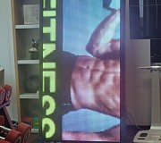 휴먼전광헬스led전광판